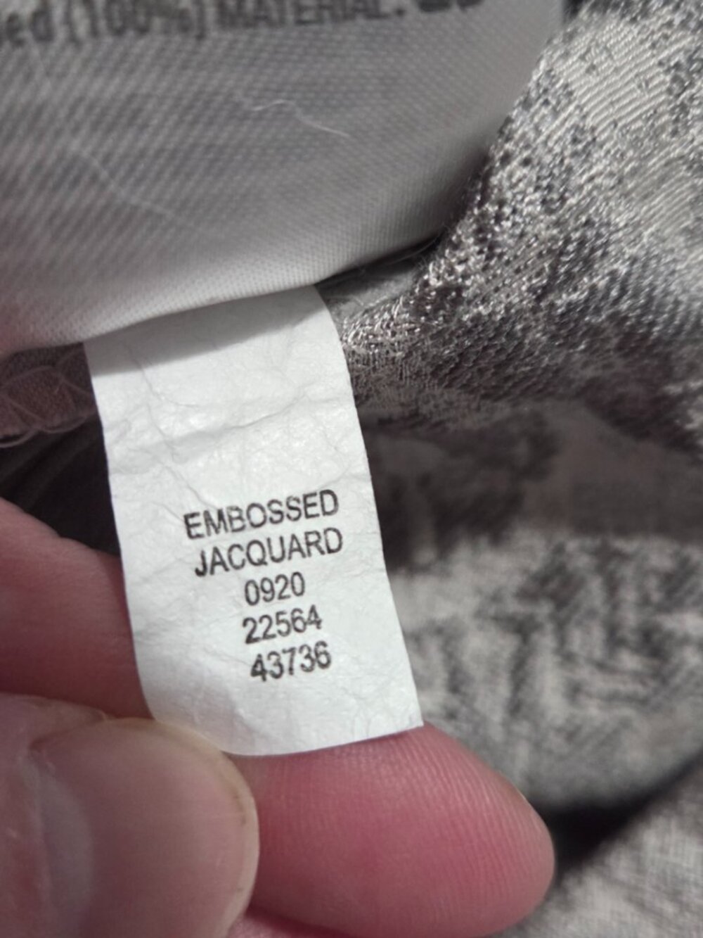 Luxury Macy's Hotel Collection Silver Queen Duvet - Picture 8 of 9